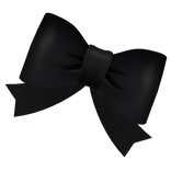 Black Big Bow