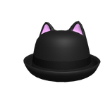 Black Bowler Cat