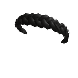 Black Braided Headband