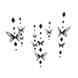 Black Butterfly Pendant