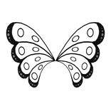 Black Butterfly Wings