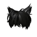 Black Cat Ears Hairstyle