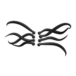 Black Creepy Tentacles Quad