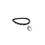 Black Crescent Moon Choker Necklace (3.0)