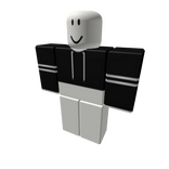 Black cropped hoodie