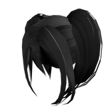 Black Cutesy Pigtails