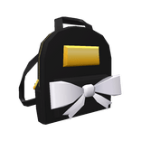 Black Designer Backpack