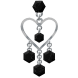 Black dimond piercing [3.0]