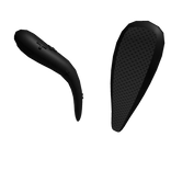 Black Divot Bunny Ears