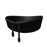 Black Drawstring Turtle Neck