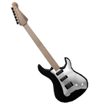 Black Electric Guitar