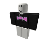 Black Flame Text Hoodie