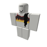 Black Flames Tank Top w Black Ext