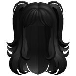 White Anime Hair - Roblox  Anime hair, Black hair roblox, Messy wavy hair