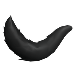 Black Fluffy Tail