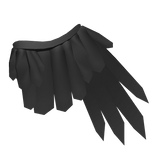 Black Fluffy Wings
