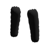 Black Fur Leg Warmers