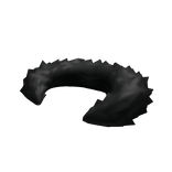 Black Fur Trim Collar