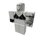 Black Gothic Tank Top with Tattoos 