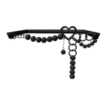 Black Heart Pearl Belt