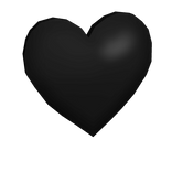 Black Heart Sticker 🖤