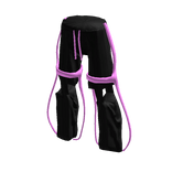 Black Jumpsuit w/ Pink Straps - Pants only