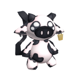 Black Kawaii Cow Backpack 3.0