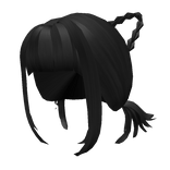 Black Kawaii Pigtails w/ Cat Ears