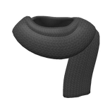 Black Knit Scarf (1.0)