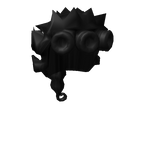 Black Long Anime Hair Curls Pony Tail Curl