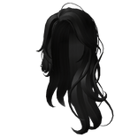 Black Long Natural Wavy Hair