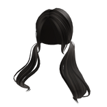 Black Low Ponytails
