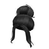 Black Messy Bun