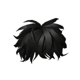 Black Messy Hairstyle