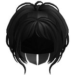 Black Messy Ponytail