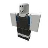 Black overalls w/ blue crop top