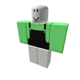 Black Overalls w/ Mint Hoodie