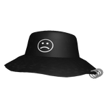 Black Pierced Punk Hat