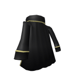 Black Pirate Captain's Cloak