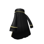Black Pirate Captain's Cloak (v2)
