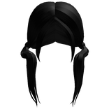 Black Preppy Pretty Pigtails 1.0