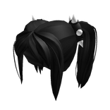 Black Punk Pigtails