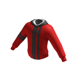 Black Red Striped Coat