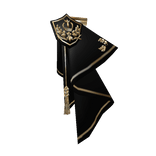 Black Royal Knight's Cape