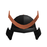 Black Samurai Warrior Helmet