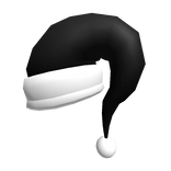 Black Santa Hat