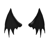 Black Scalie Dragon Wings