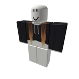 Black short hoodie w brown hair extentions