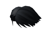 Black Short Parted Hair