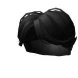 Black Side Sweep Hair